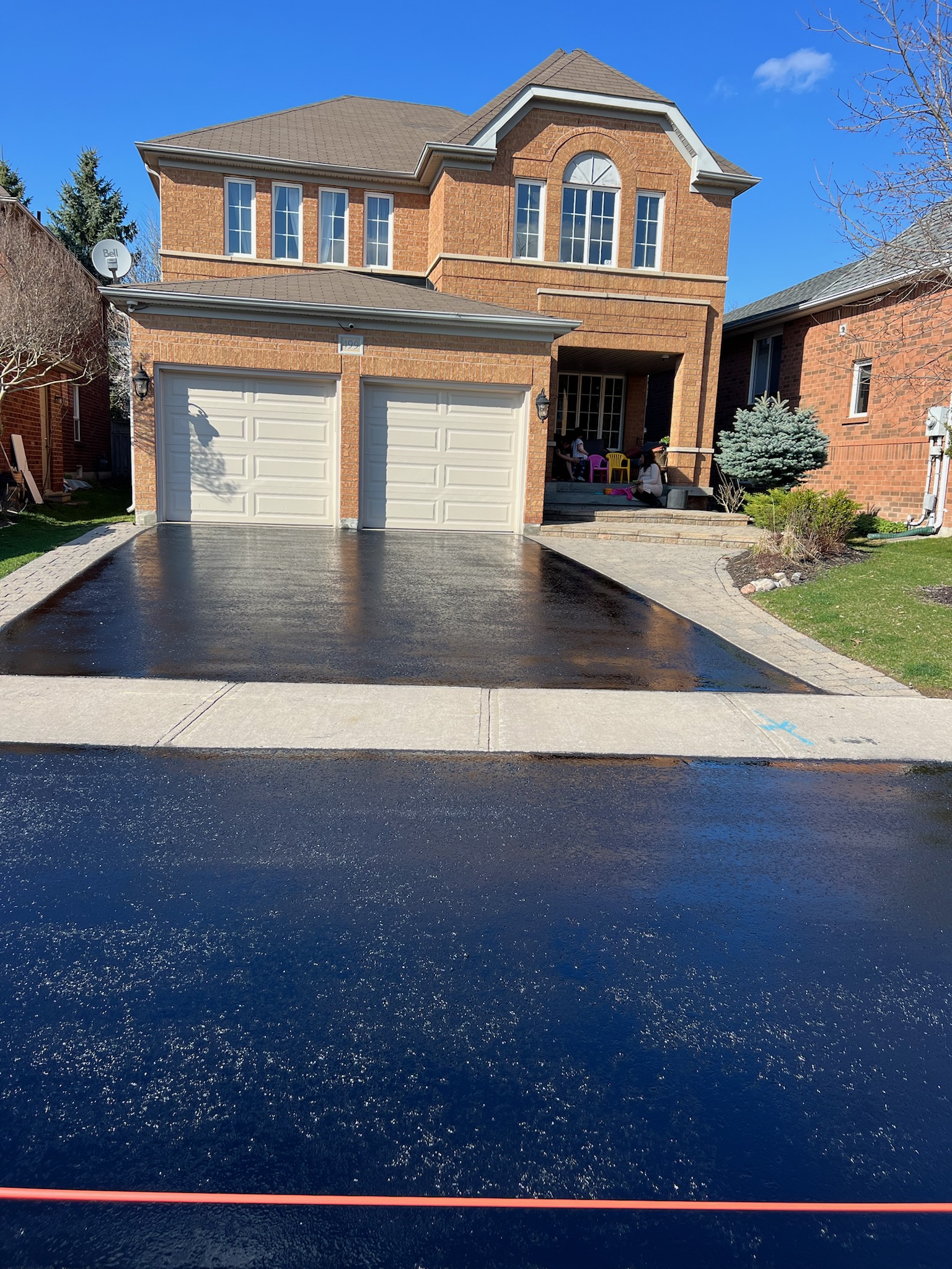 Driveway sealed by Royal Sealing in the Greater Toronto Area