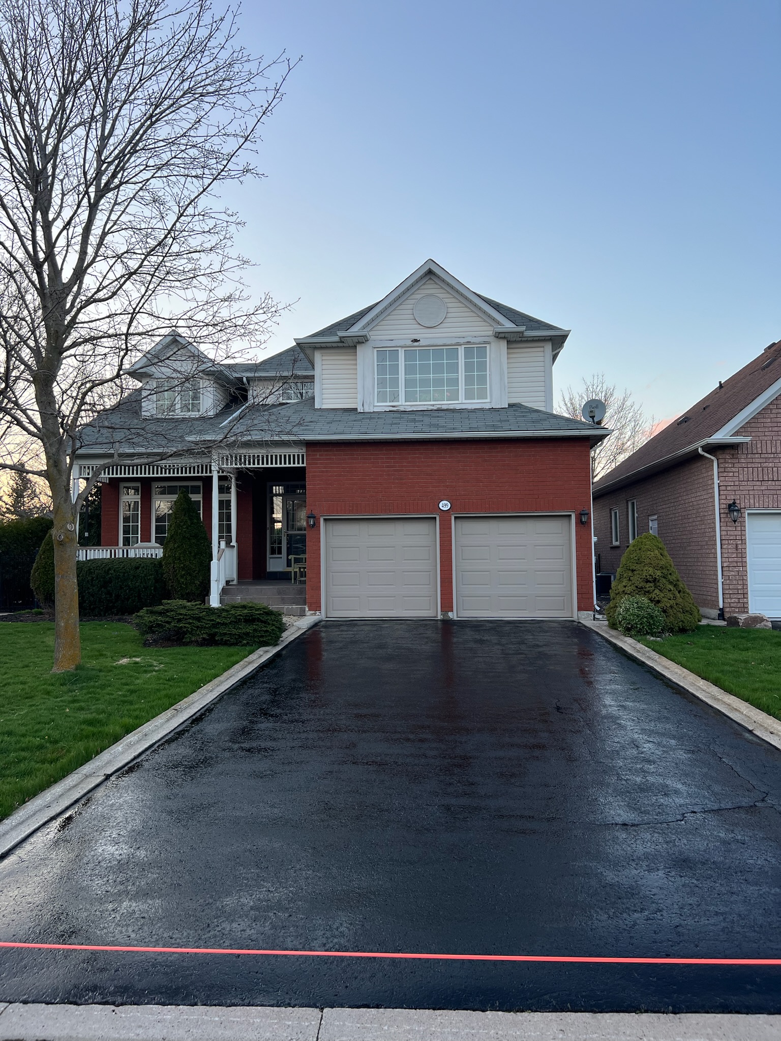Driveway sealed by Royal Sealing in the Greater Toronto Area