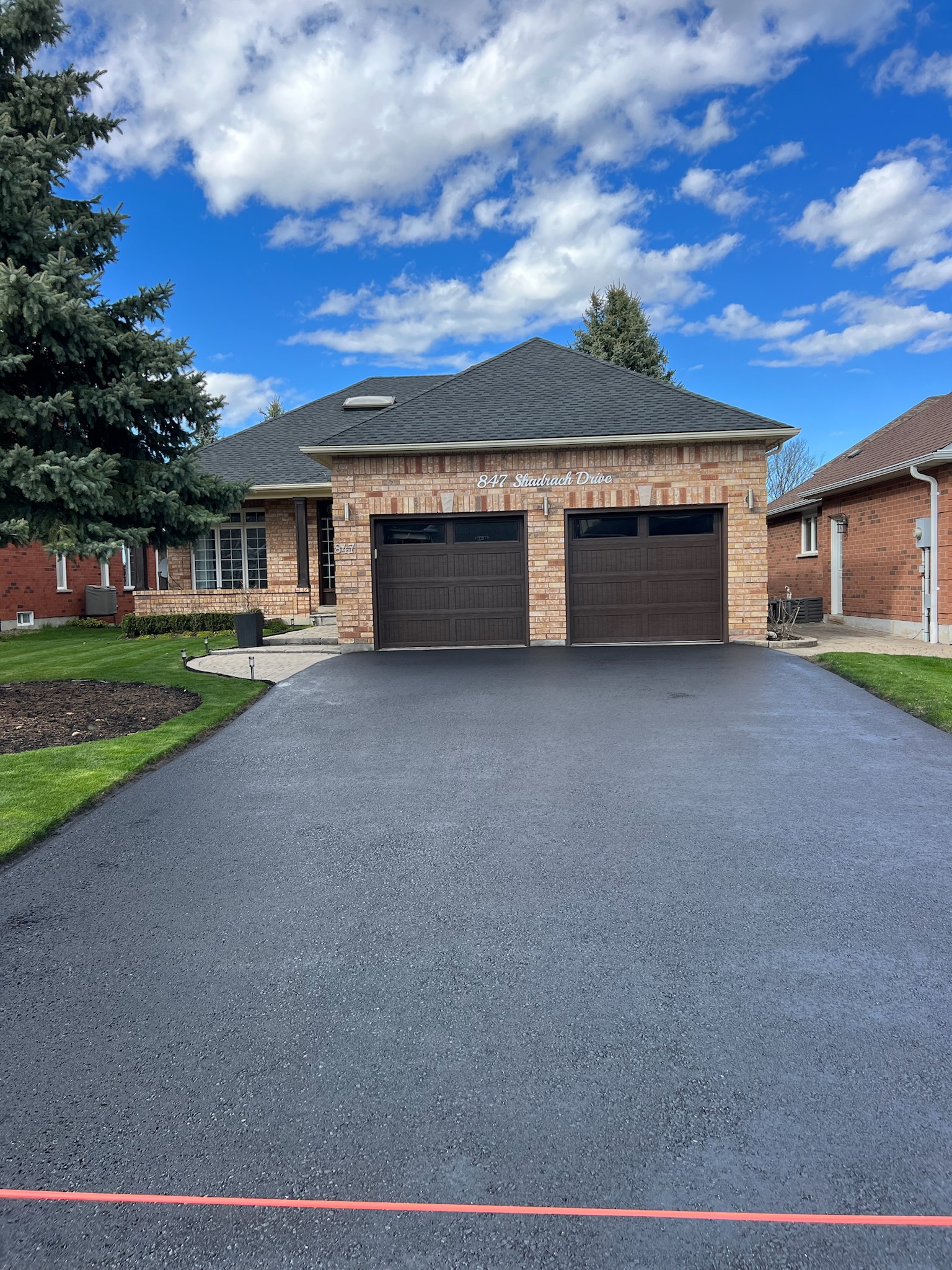 Driveway sealed by Royal Sealing in the Greater Toronto Area